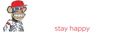 Happy monkey logo